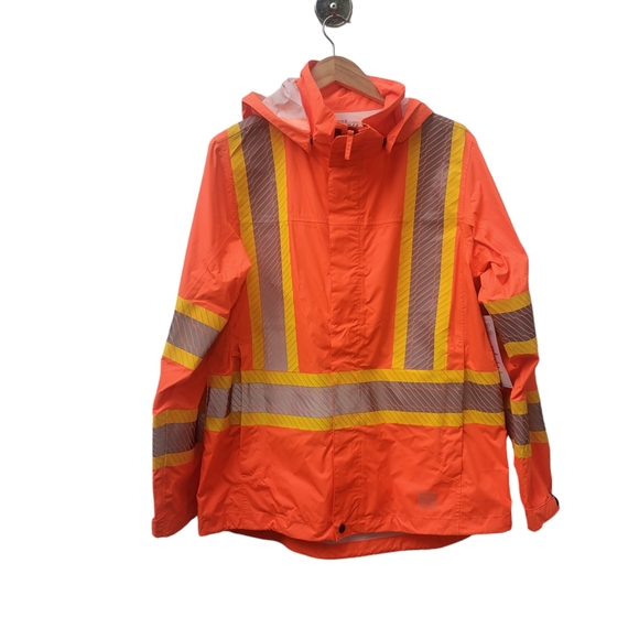 Work King Safety Rain Jacket Size Large - Picture 2 of 14